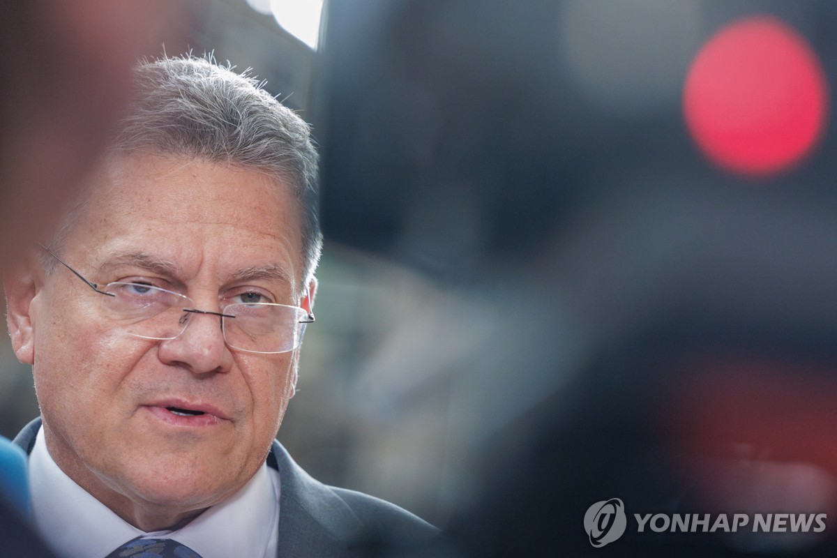 EU무역수장, 2주만에 또 방미…'원칙적 합의' 설득 …
