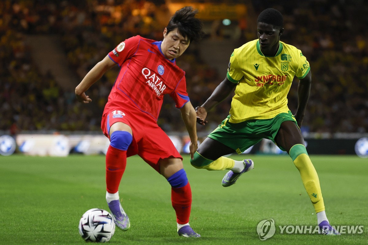 이강인 vs 권혁규+홍현석…리그1 개막전서 PSG, 낭트에 1-0 승리