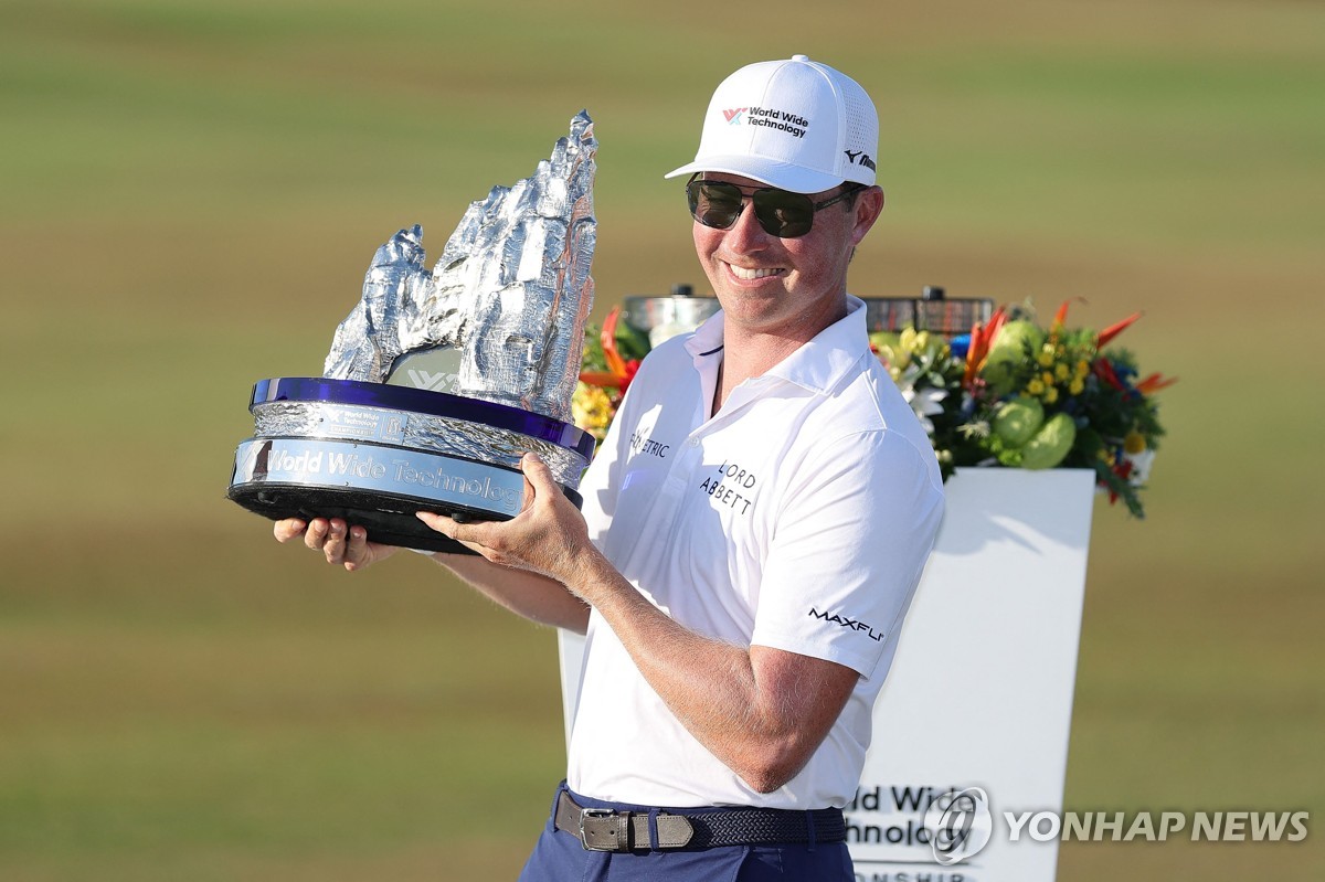 '올해만 PGA 투어 3승' 그리핀, 세계랭킹 9위…첫 톱10 진입