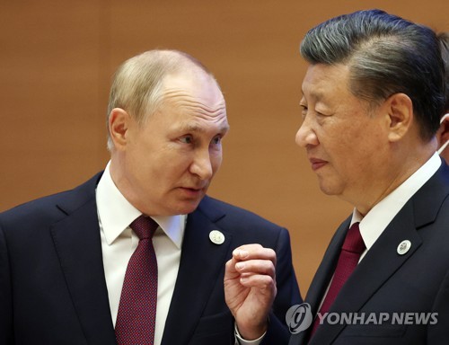 "중국, 러시아에 군사장비 공급해 우크라 침공 지원"(종합)