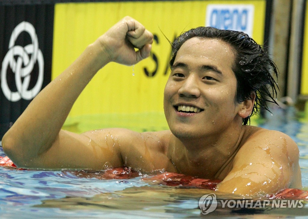 아시안게임 동메달만 11개를 딴 수영 한규철
