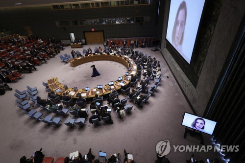 유엔 안보리, '우크라 사태 평화적 해결' 촉구하는 성명 추진