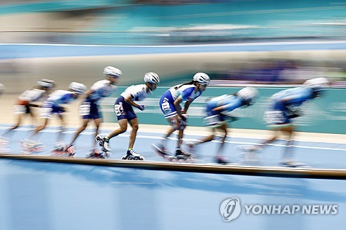 (Asiad) S. Korea picks up 1st gold in roller skating