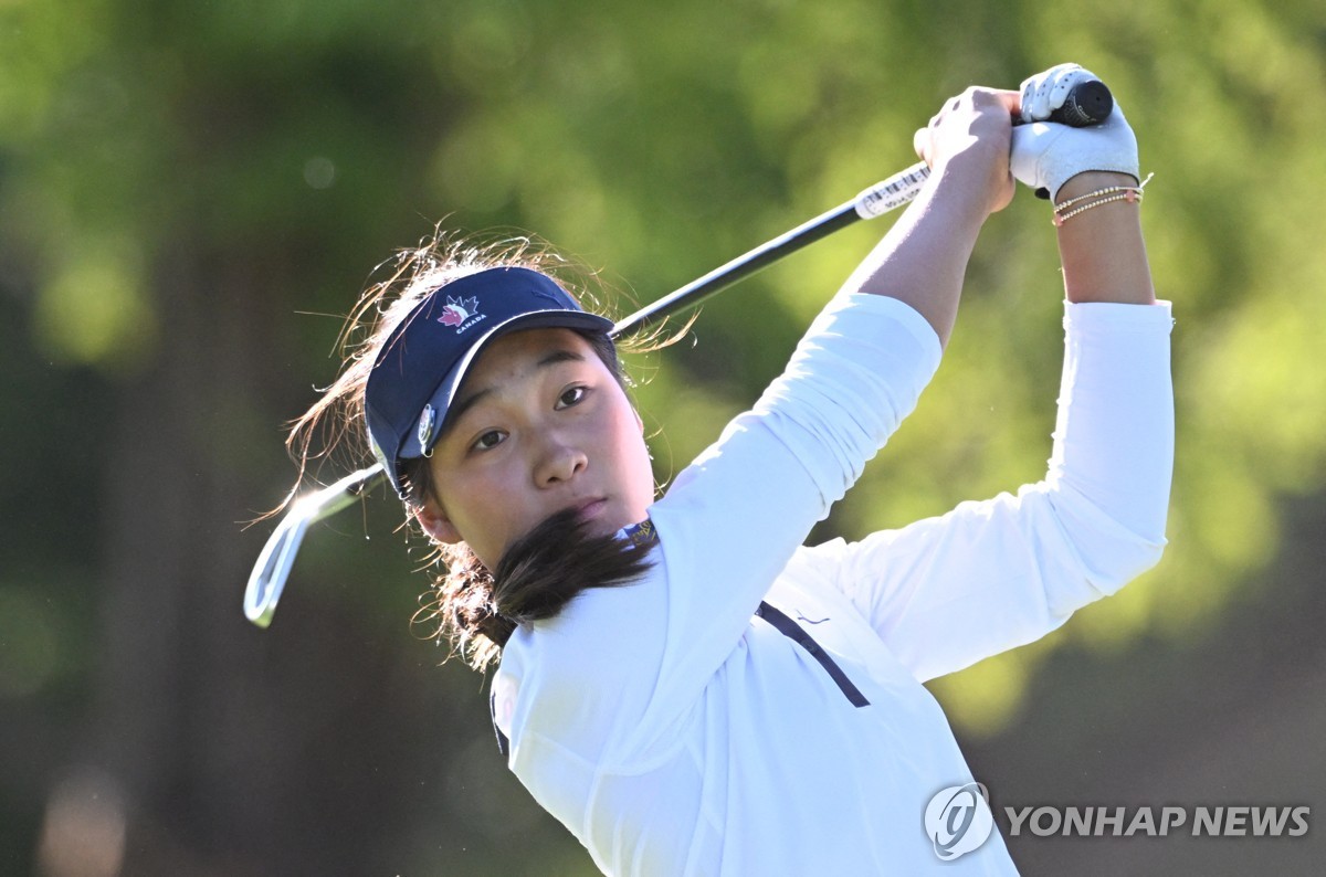 LPGA 투어 첫날 공동 2위 15세 아마추어…이름은 아프로디테