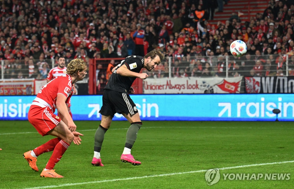 '김민재 벤치' 뮌헨, 케인 극장골로 베를린과 2-2 무승부