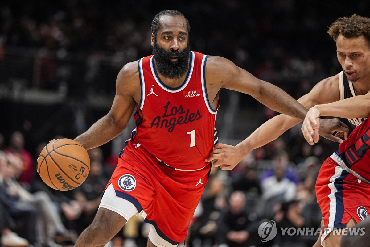 NBA 클리퍼스, 폴 방출하자 5연패 탈출…애틀랜타 완파