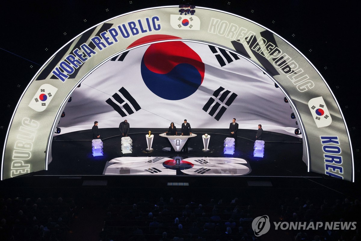 (LEAD) S. Korea to face Mexico, South Africa, European qualifier at 2026 FIFA World Cup