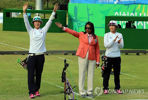 アーチェリー女子コンパウンド個人 韓国勢が金 銀 聯合ニュース