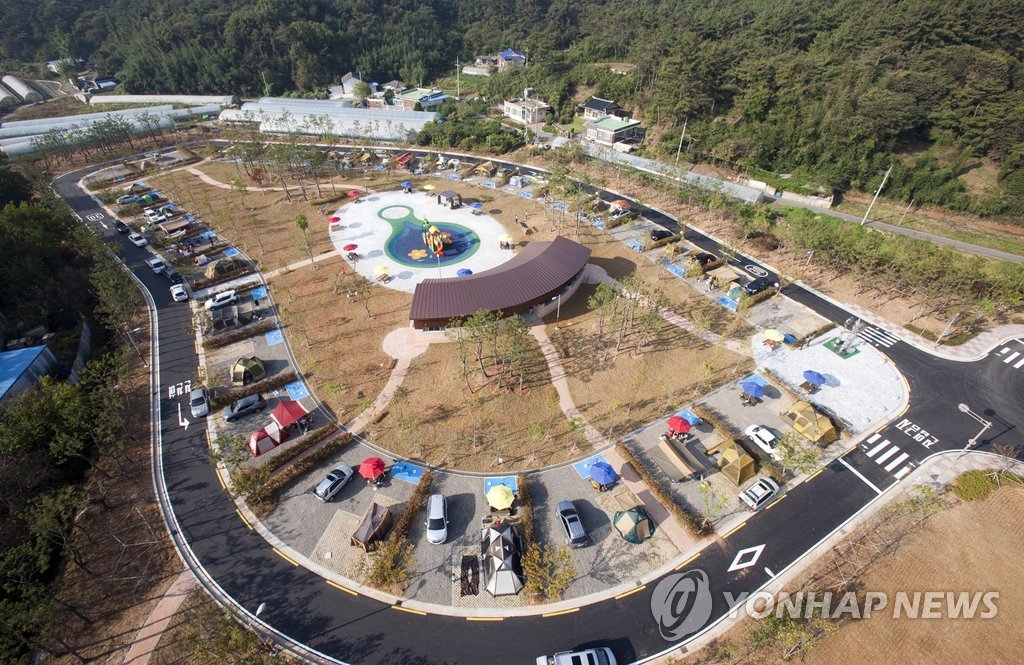 군산 청암산 오토캠핑장 인터넷예약 가능