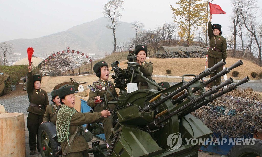 북한군이 운용중인 고사총
