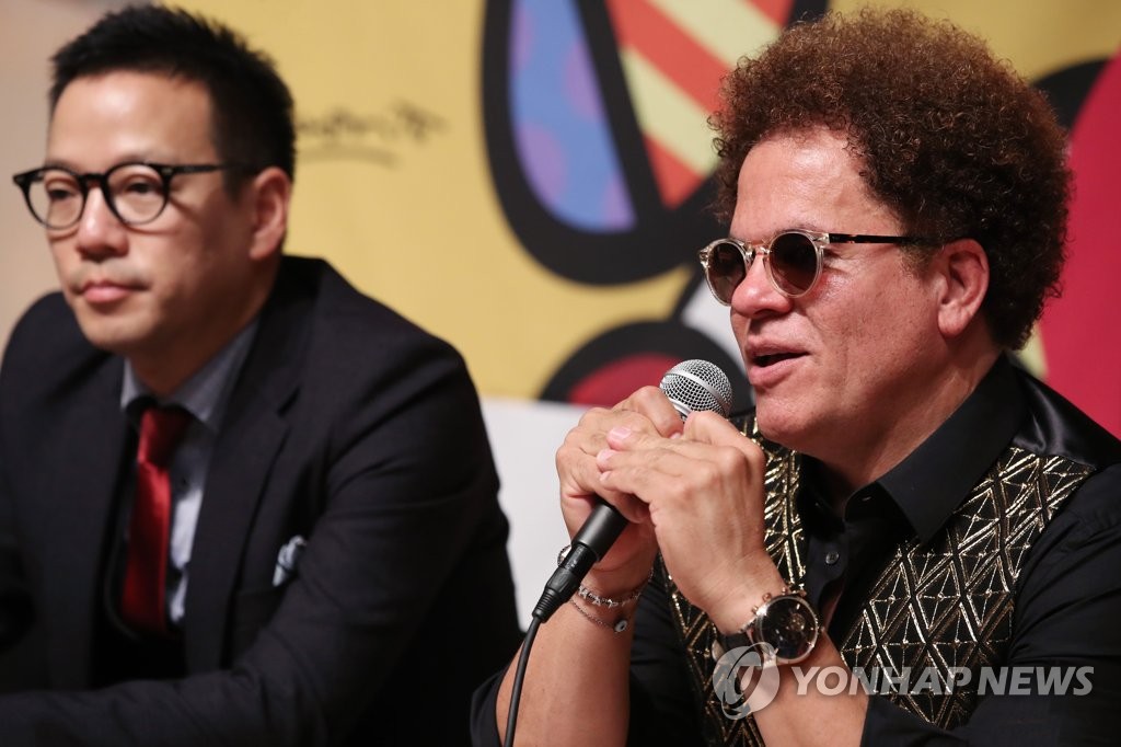 Brazilian artist Romero Britto | Yonhap News Agency