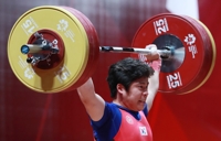 김우재, 인상 160kg도 번쩍