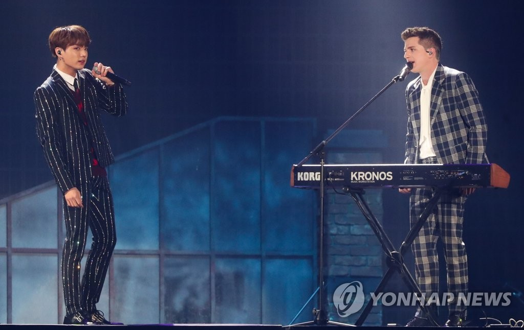 [韓流]BTSジョングク チャーリー・プースとコラボ曲発表へ | 聯合ニュース