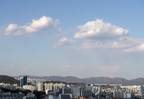 울산 맑고 건조한 날씨 이어져…낮 최고 11도