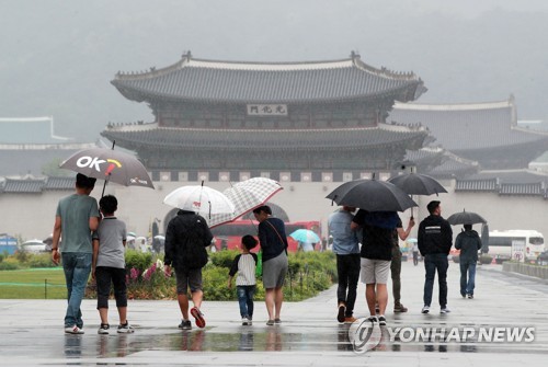 Week-end sous la pluie