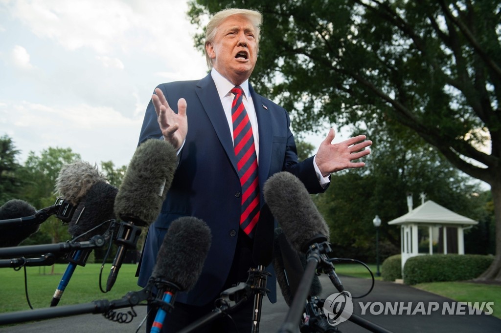 도널드 트럼프 미국 대통령 [AFP=연합뉴스]