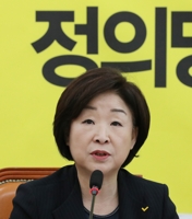 발언하는 심상정 대표