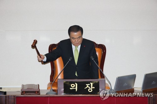 文喜相（ムン・ヒサン）国会議長＝（聯合ニュース）