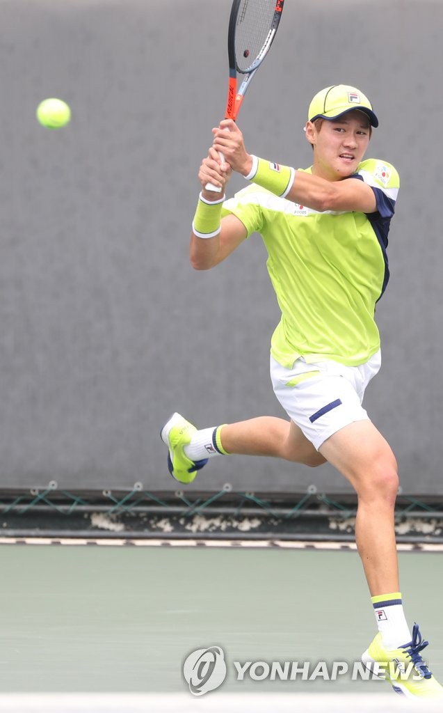 S. Korean Tennis Player Kwon Soon-woo | Yonhap News Agency