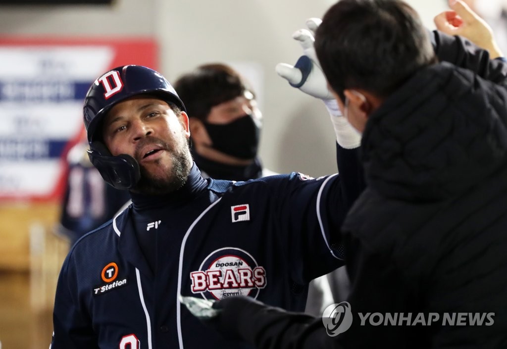 08th Nov, 2021. Doosan Bears' Jose Fernandez Jose Fernandez of the