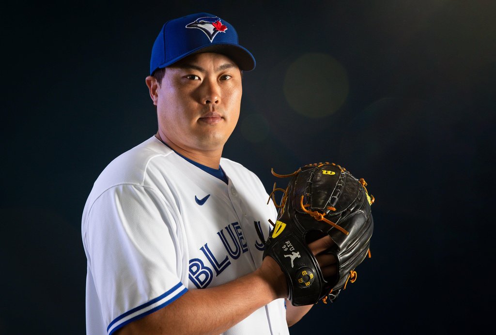 “Toronto, Hyun-jin Ryu, debuts for the first demonstration game at Baltimore on the 6th”
