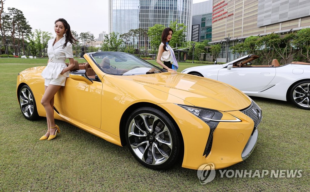 렉서스 대표 스포츠 쿠페 Lc 500 컨버터블 출시 연합뉴스 1875