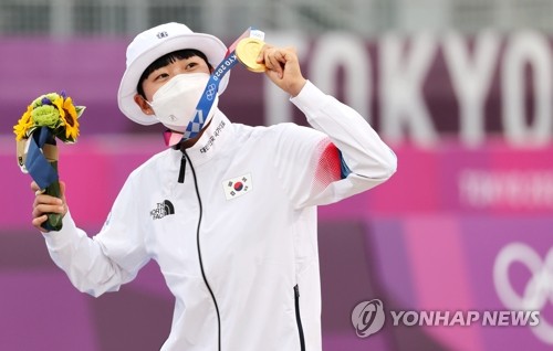 韓国アーチェリー・安山　「フェミニスト」の中傷乗り越え３冠達成