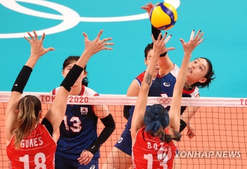 JO de Tokyo-Volley-ball : grâce à la confiance de ses coéquipières, Kim Yeon-koung mène la Corée du Sud à la victoire