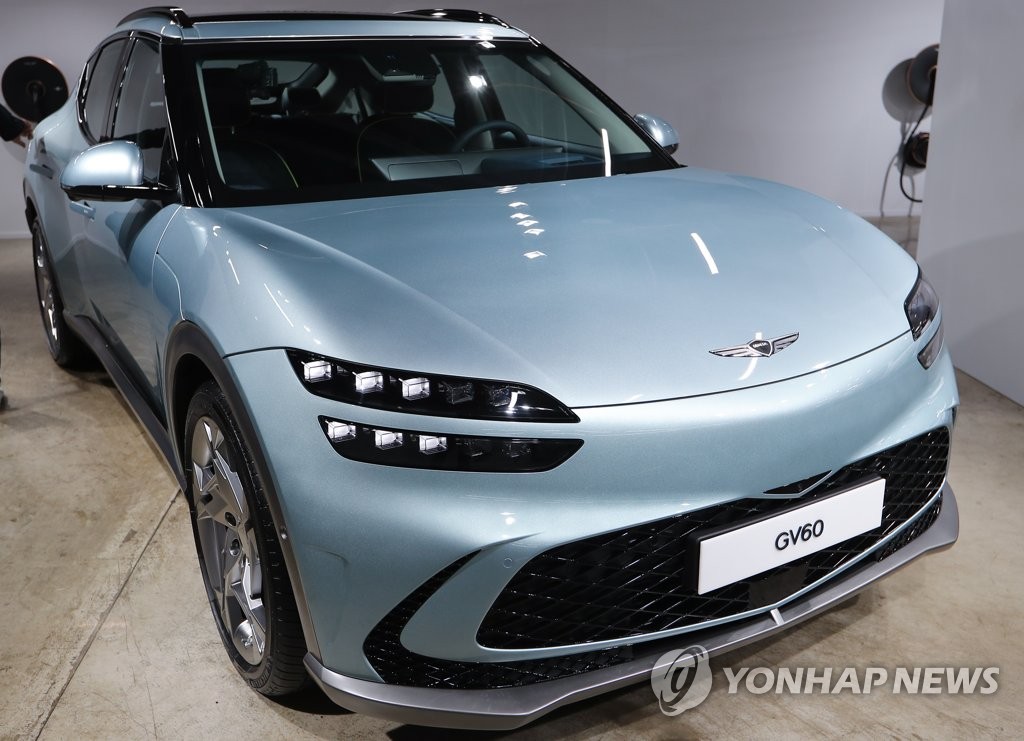 E-GMP 플랫폼 적용한 제네시스 첫 전용 전기차 GV60
