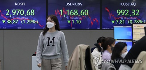 Seoul shares may fall to 2,900 next week depending on indicators
