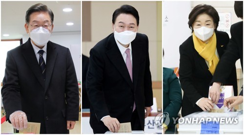 Lee y Yoon celebrarán los mítines de final de campaña en Seúl en la víspera de las elecciones presidenciales