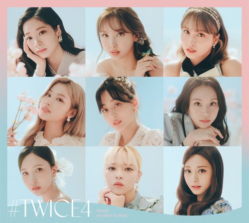 TWICEのJAPAN DEBUT BEST ALBUM「 #TWICE 」日本オリジナル