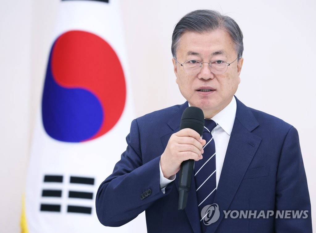 韓国の文大統領　きょう任期終了＝退任演説へ