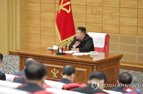 N.K. leader holds politburo meeting amid COVID-19 outbreak