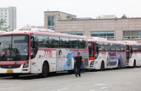 수원 경진여객 광역버스 160여대 파업에 출근길 시민 불편