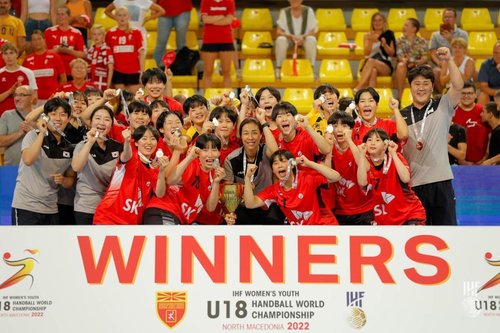 S. Korea wins women's U18 handball world championship