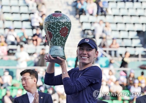 WTA Korea Open champion overcomes early nerves with steady focus in victory