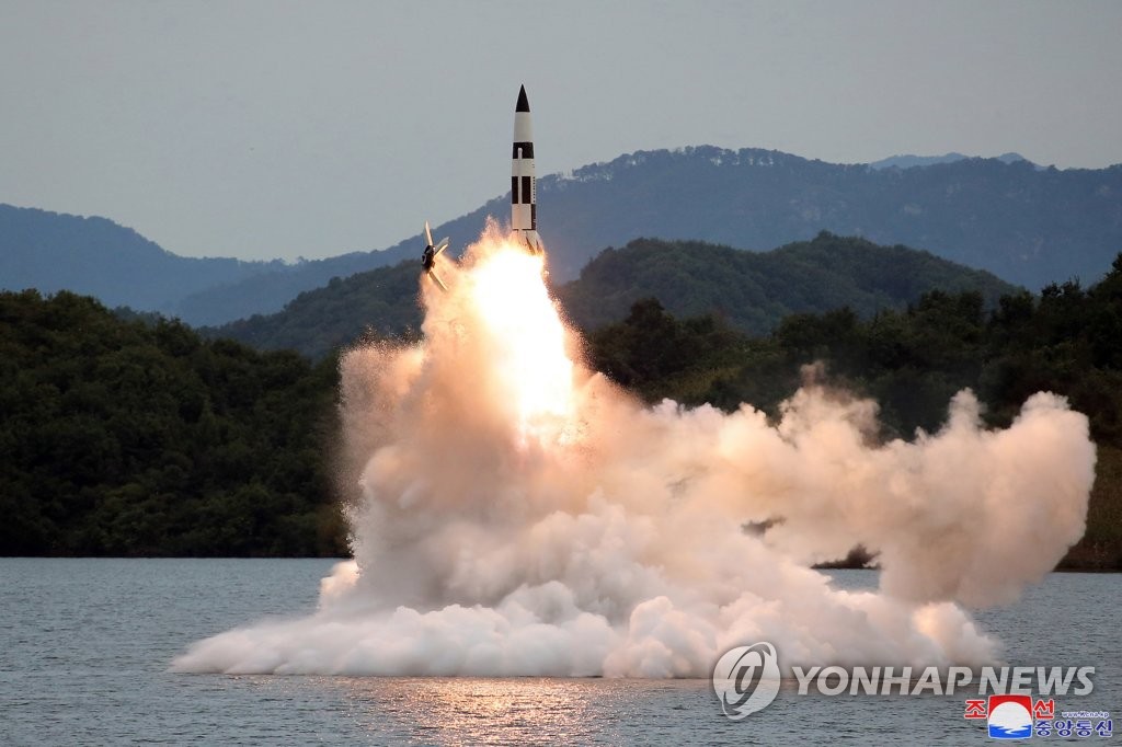 北朝鮮の貯水池発ＳＬＢＭ　韓国の先制攻撃能力意識した「窮余の策」