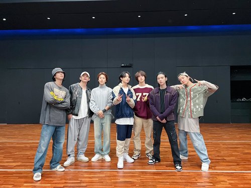 Le groupe de K-pop Bangtan Boys (BTS). (Photo fournie par Big Hit Music. Revente et archivage interdits) 