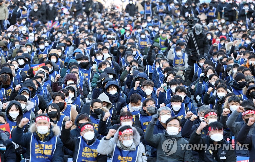 '5천여 명 한목소리'…서울교통공사 노조, 6년 만에 총파업 돌입
