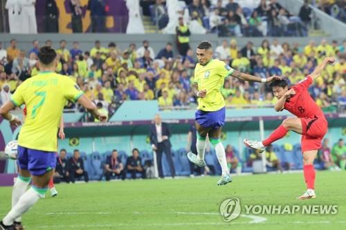 S. Korea-Brazil World Cup match