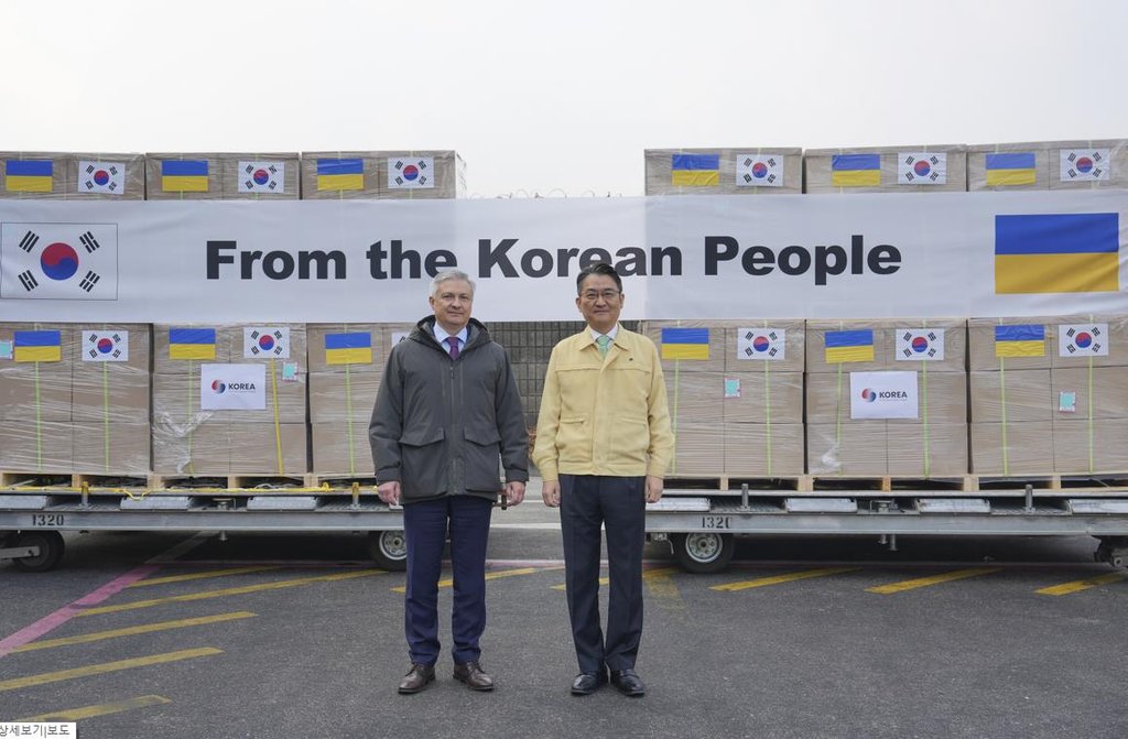 La Corée du Sud va offrir 100 tonnes d'articles d'aide à l'Ukraine ce mois-ci