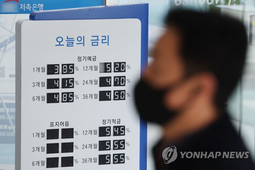 저축은행, 금리 5.5% 예금 실종