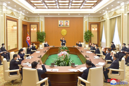 북한, '기밀보호법 채택' 최고인민회의 상임위원회 전원회의 진행