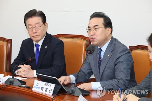박홍근 "사법살인 시도의 날…이재명 체포안, 당당히 막아낼것"