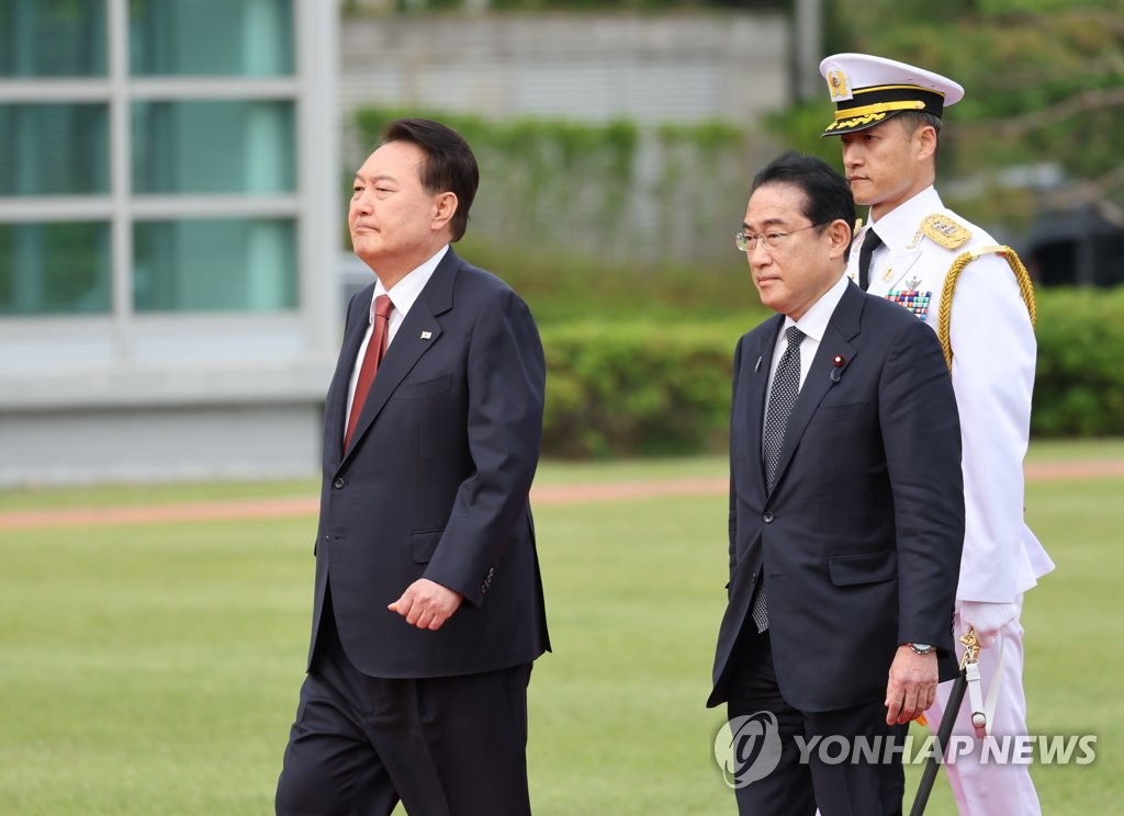 Yoon-Kishida summit in Seoul | Yonhap News Agency