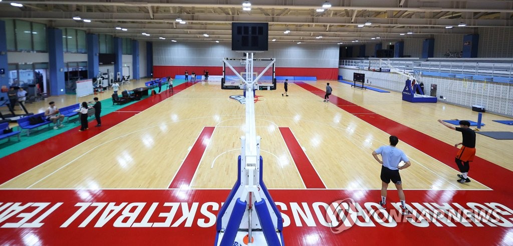 KBL 10구단 후보기업 선정, 새로운 희망으로 힘차게 훈련하는 전 데이원 선수들