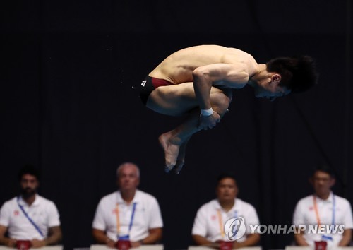 김영택, 세계선수권 다이빙 10ｍ 결승 진출…파리올림픽행 확정