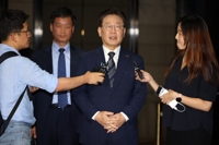 [1보] 검찰, '대북송금 의혹' 관련 이재명 대표 9월 4일 소환 재통보