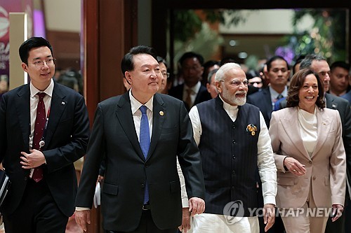 الرئيس يون يعقد قمة مع رئيس الوزراء الهندي لمناقشة تعزيز التعاون في صناعة الدفاع وسلاسل التوريد
